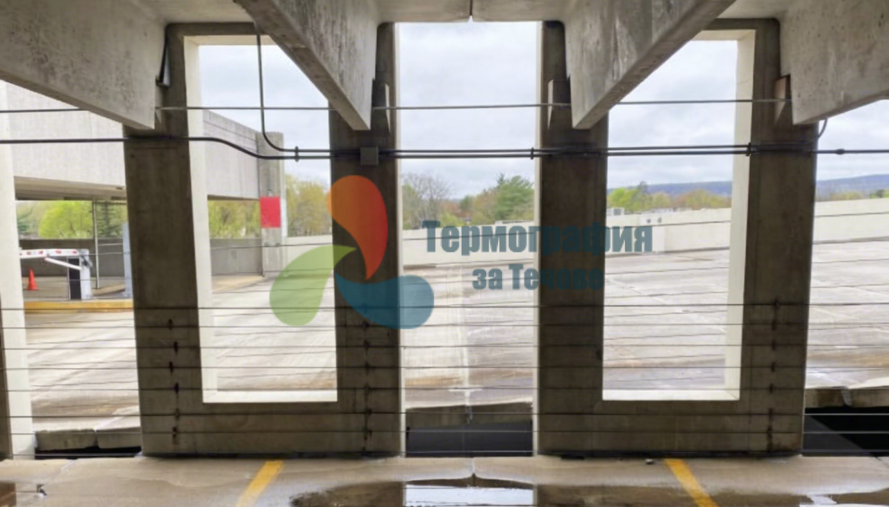 теч в гараж